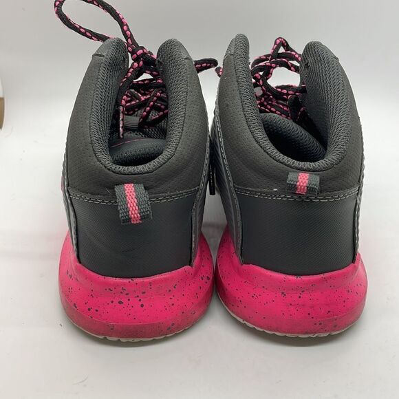 Shaq Footwear Precision Sneaker Girls Basketball Shoes Pink Gray Size 5 - Picture 5 of 10